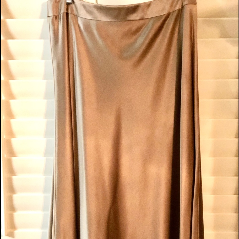 Silk cocktail skirt